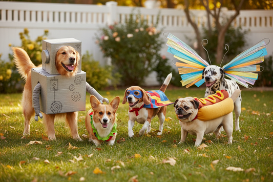 Guía: 5 Ideas Fáciles de Disfraz de Perro Casero