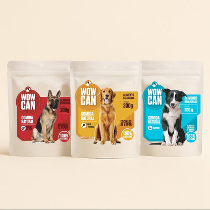 18-Pack Mix Tres Sabores (Vacuno, Pollo y Salmón)