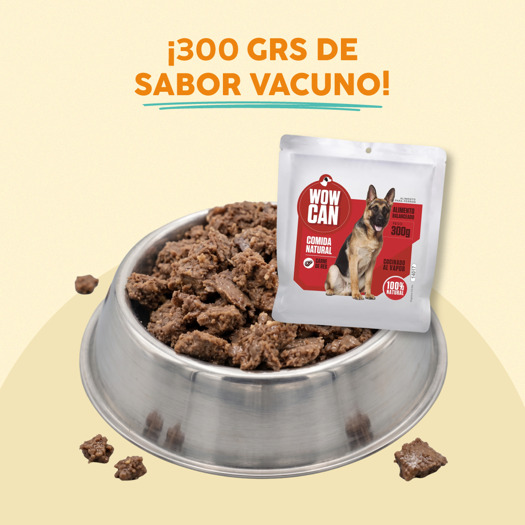 Sobre Vacuno | 300g — Alimento Húmedo para Perros