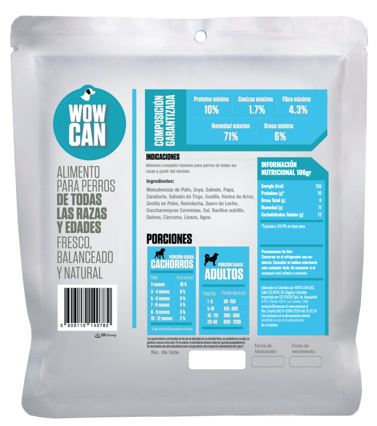 Packs Salmon-Pollo (300grs)