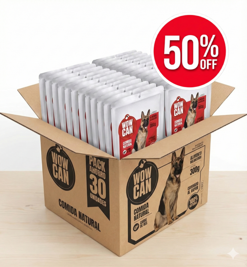 30-Pack Sobre Vacuno (300grs)