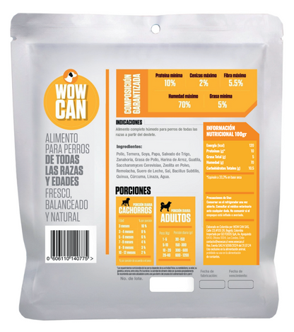 Packs Pollo-Vacuno (300grs)