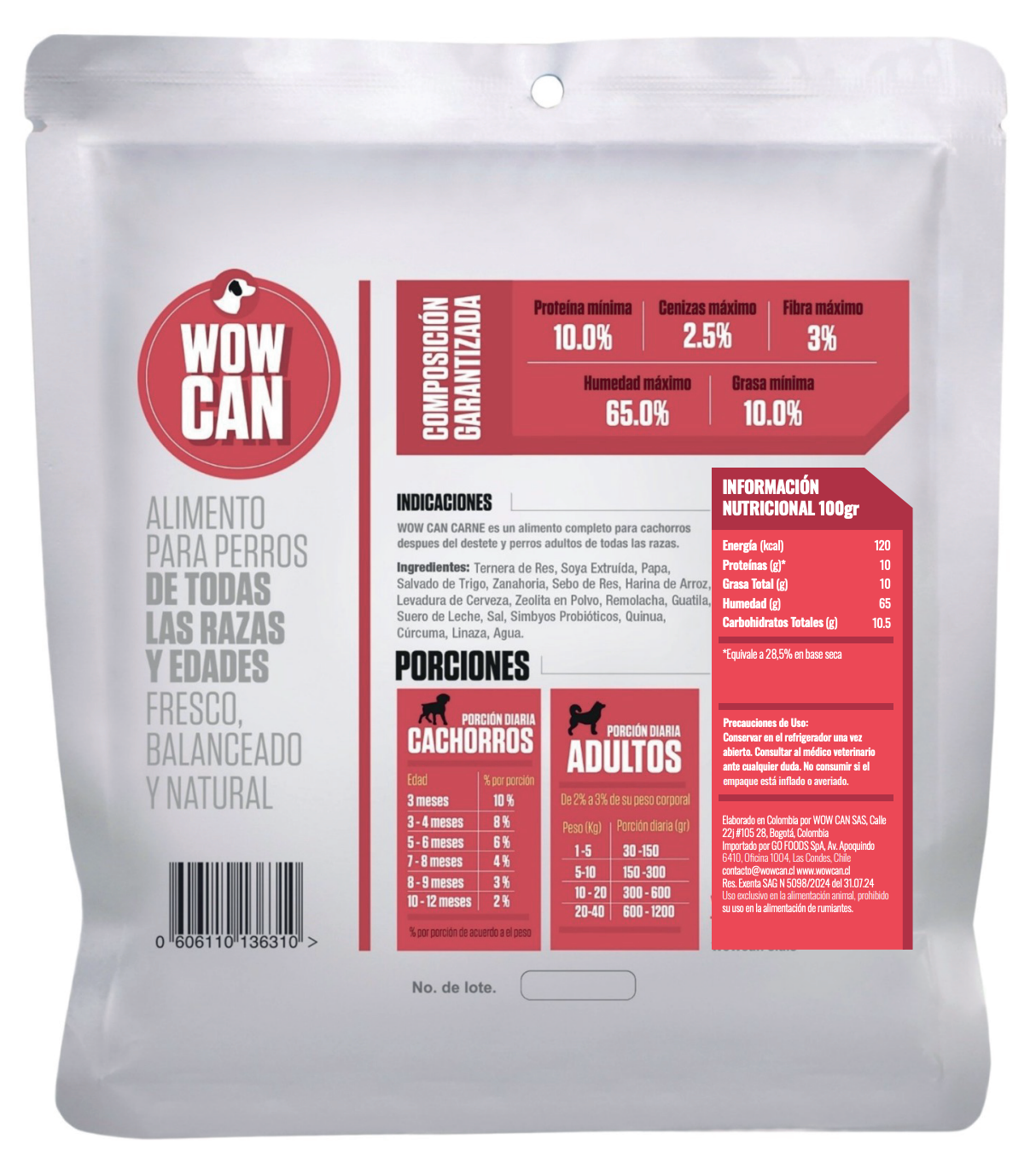 10-Pack Sobre Vacuno (300grs)